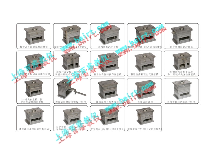 BR-M05A塑料成型工藝與模具設(shè)計拆裝模型(全鋁制)